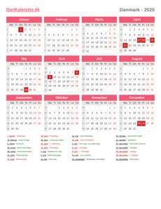 Kalender 2025